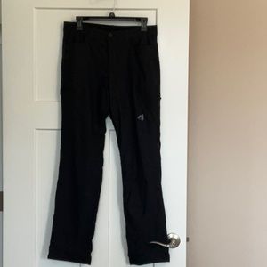 Eddie Bauer First Ascent ladies fleece lined trousers, size 8, black,hardly worn